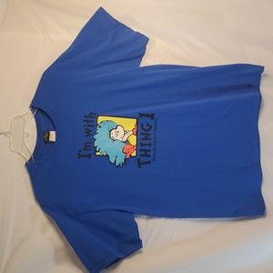 Dr. Duess I'm with Thing 1 tee shirt Universal Studios